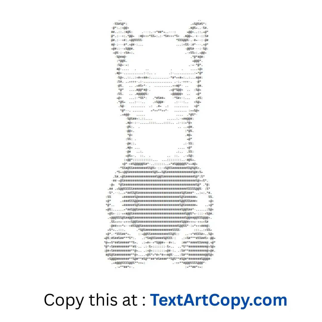 Alpaca ASCII Art Copy