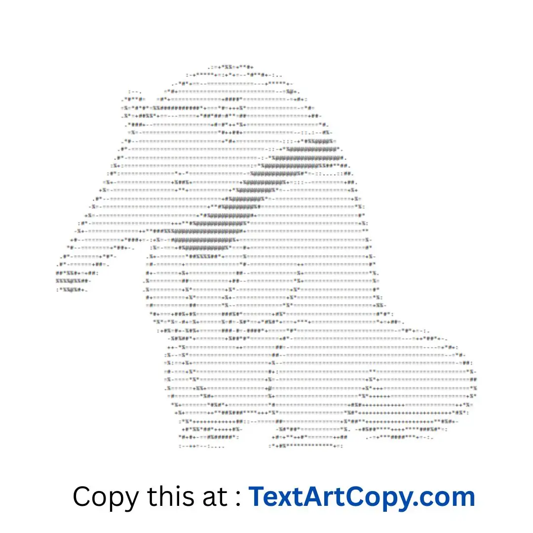 Anteater Text Art Copy