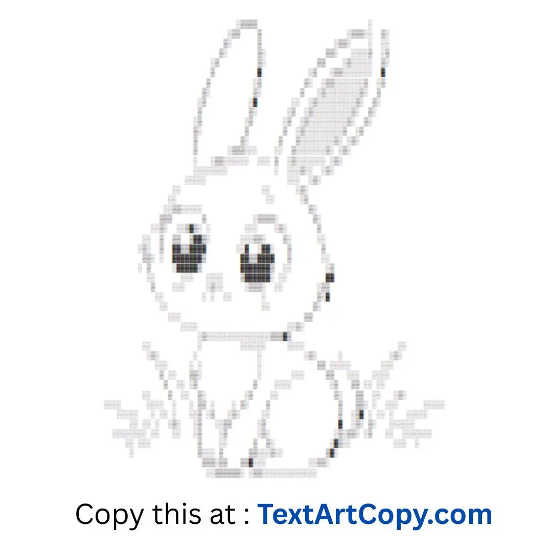 Arctic Hare ASCII