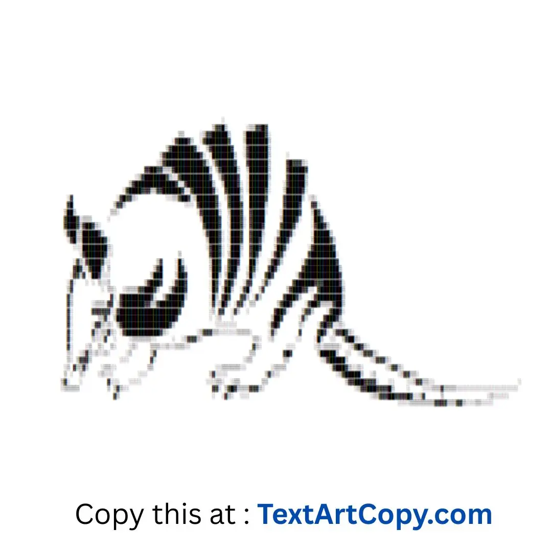 Armadillo Text Art