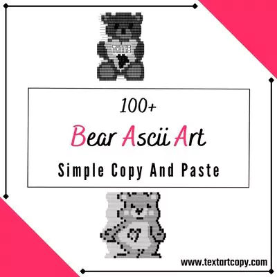 100+ Ascii Bear Copy And Paste