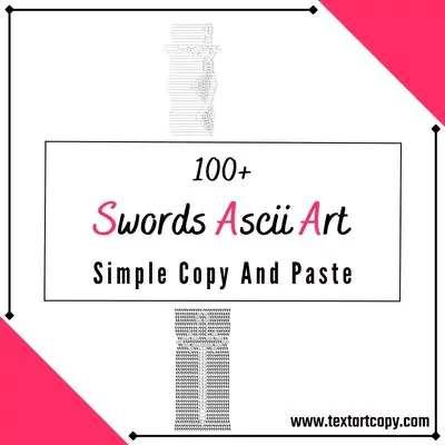 ascii swords