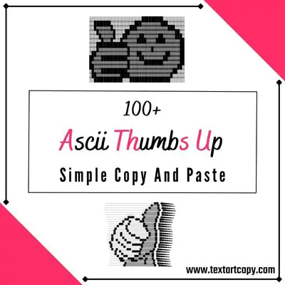 ascii thumbs up