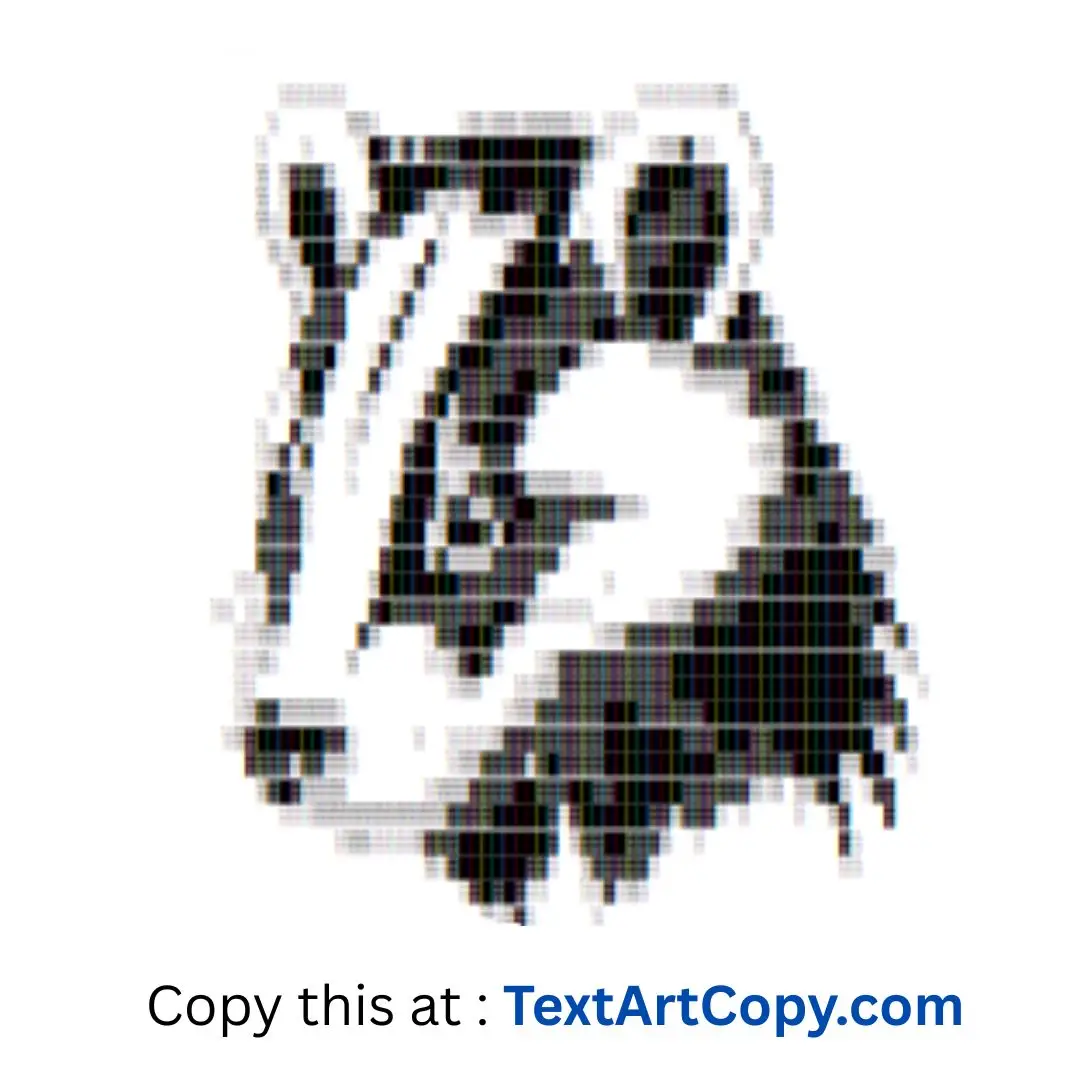 Badger Text Art