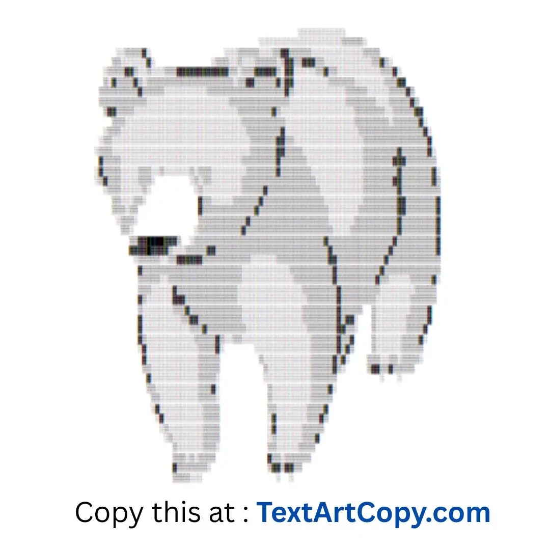 Bear ASCII