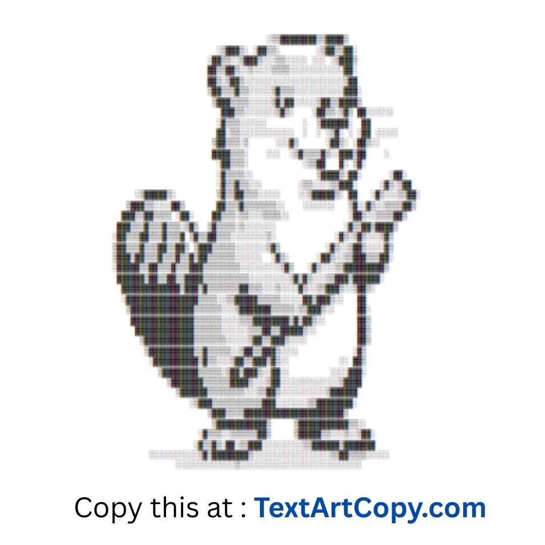 Beaver Text Art Copy