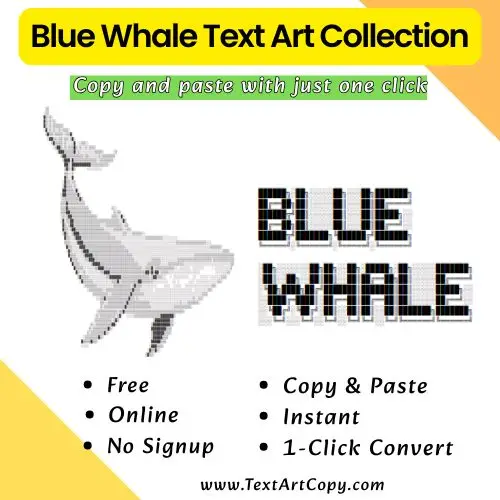 Blue Whale Text Art Copy