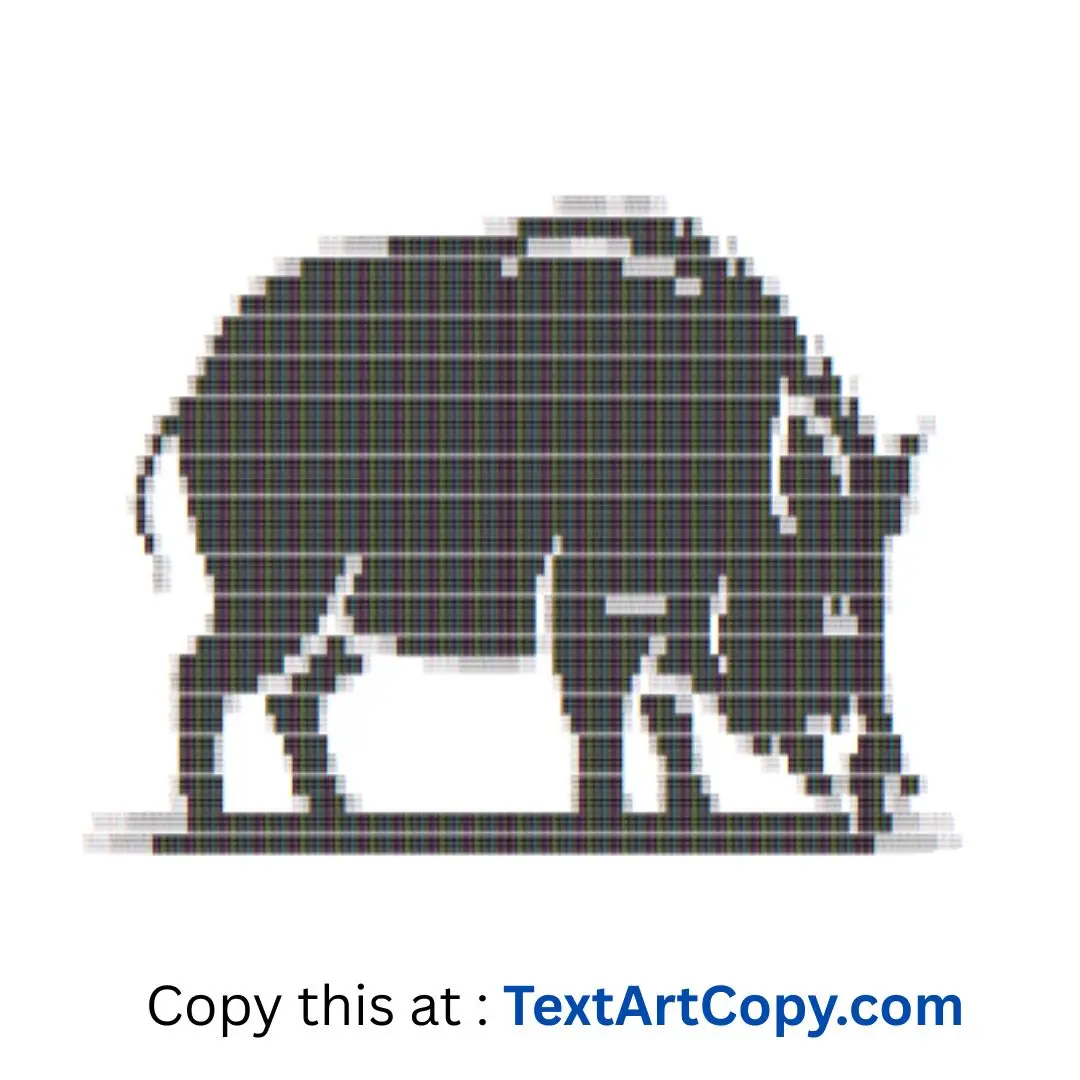Boar Text Art Copy