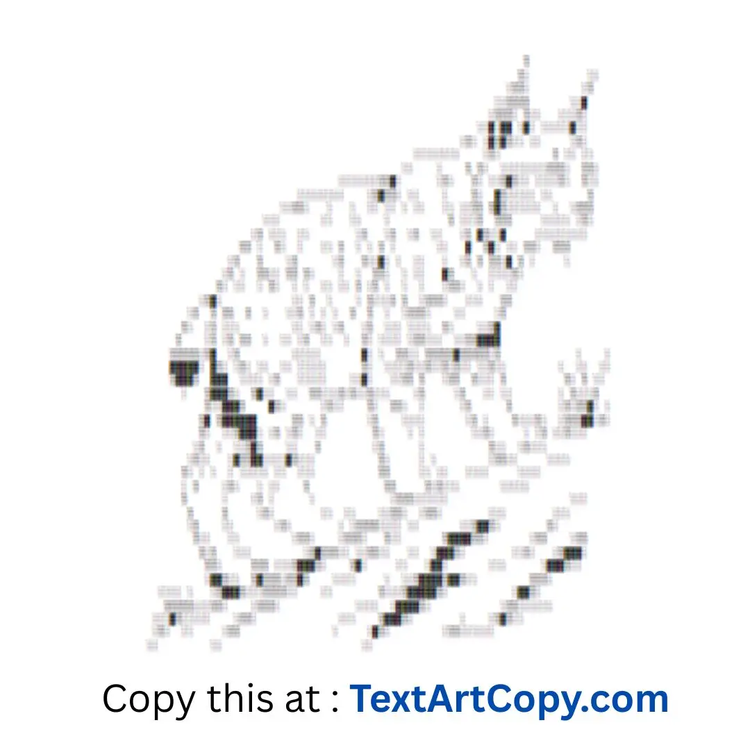 Bobcat ASCII Art Copy