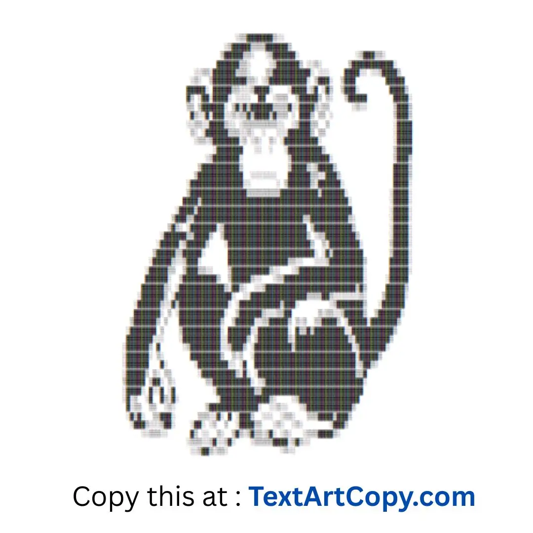 Bonobo Text Art Copy
