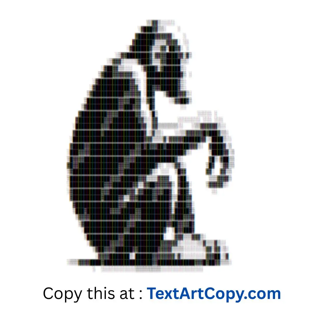 Bonobo ASCII Art Copy
