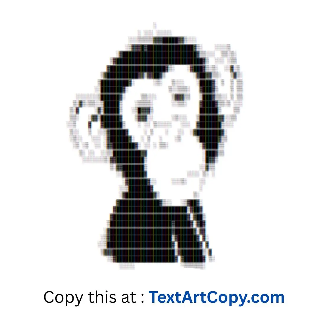 Bonobo ASCII