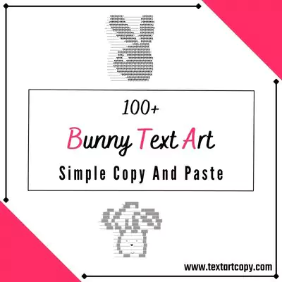 bunny Text Art