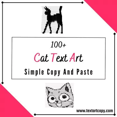 cat Text Art