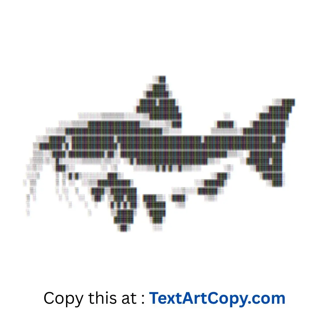 Catfish ASCII Art Copy