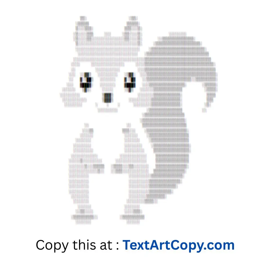 Chipmunk ASCII
