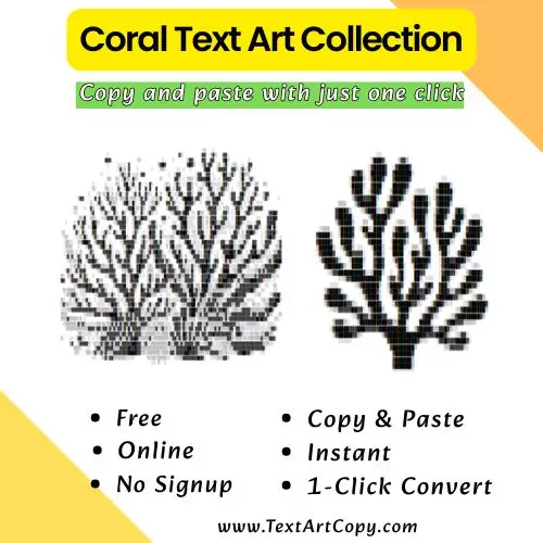 Coral Text Art Copy