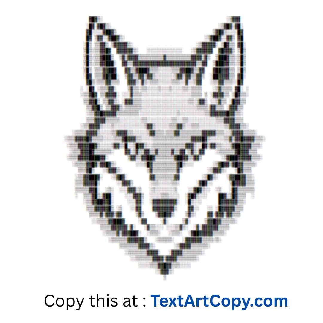 Coyote ASCII Art Copy