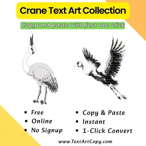 Crane Text Art Copy