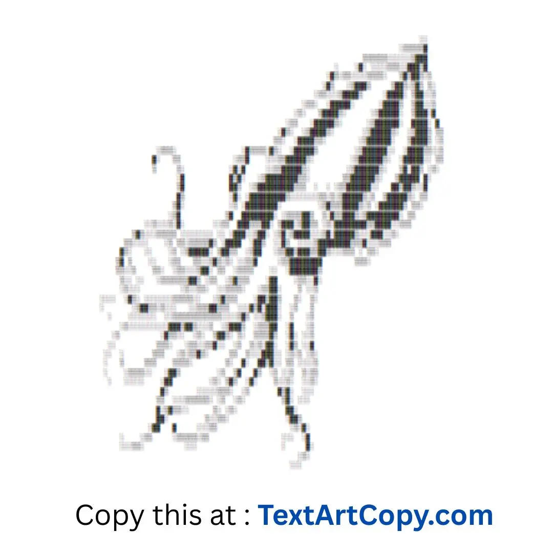 Cuttlefish ASCII Art Copy