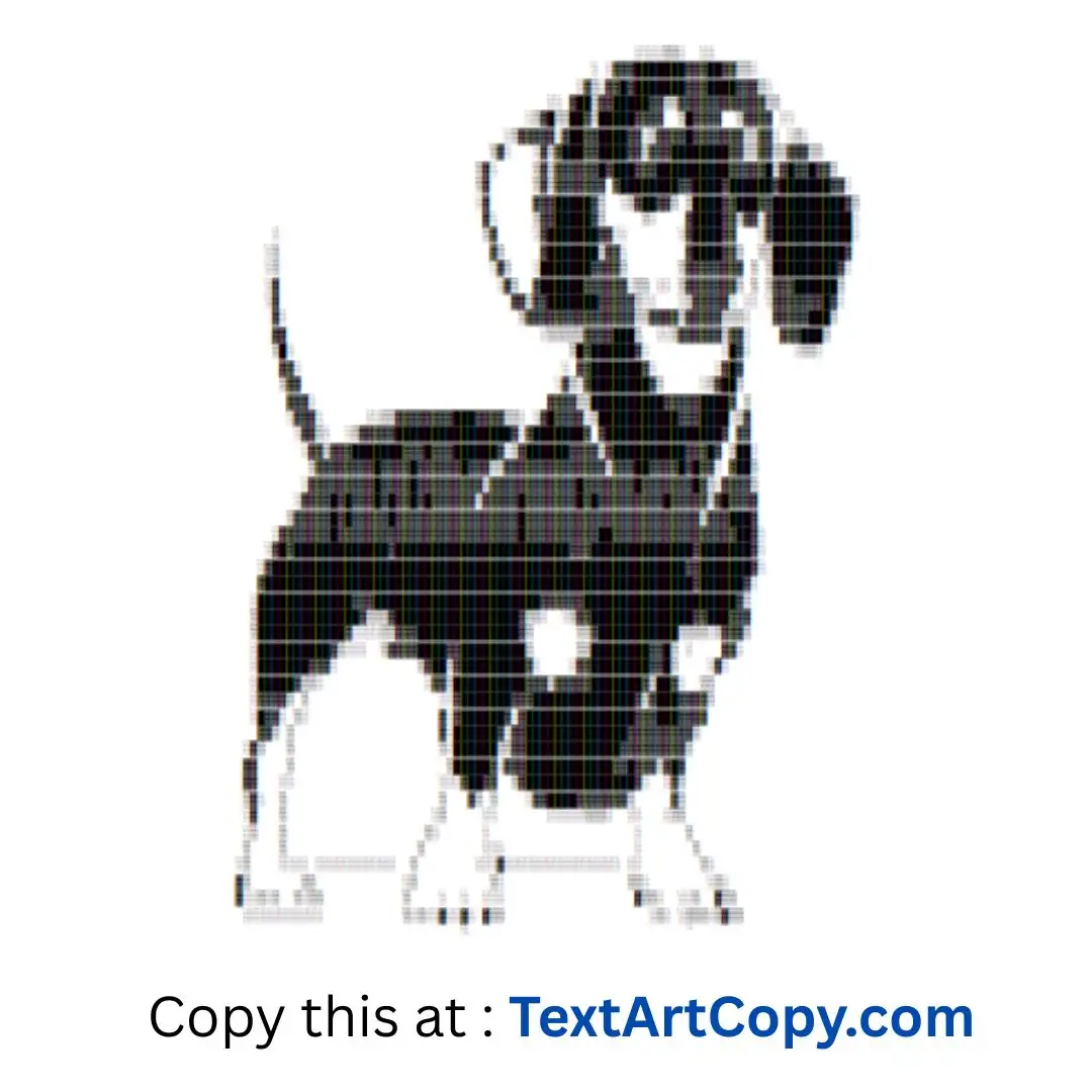 Dachshund Text Art Copy