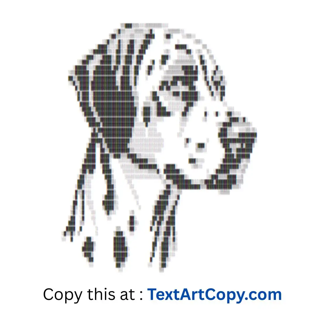 Dalmatian Text Art