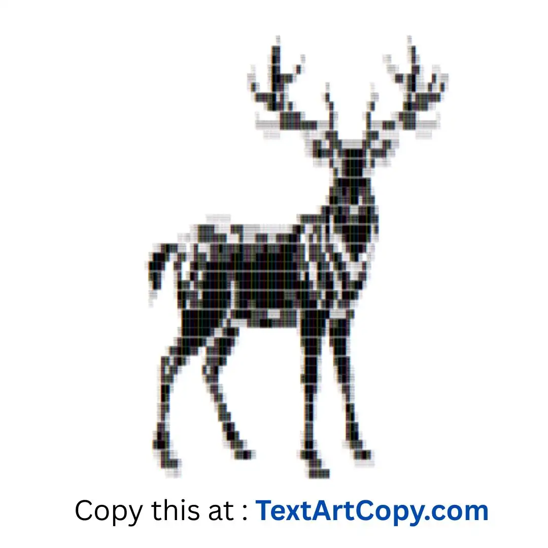 Deer ASCII