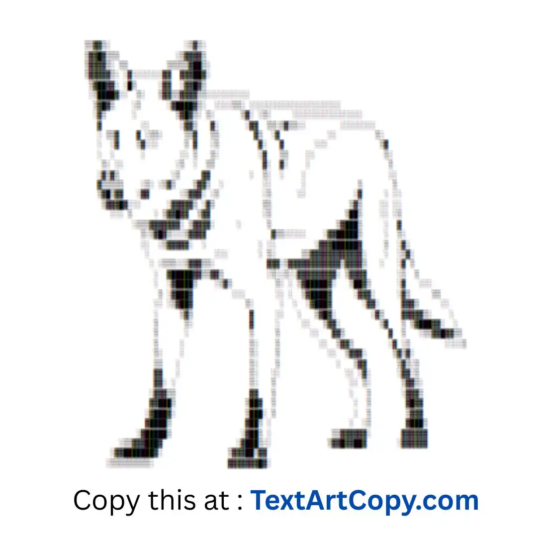 Dingo Text Art Copy