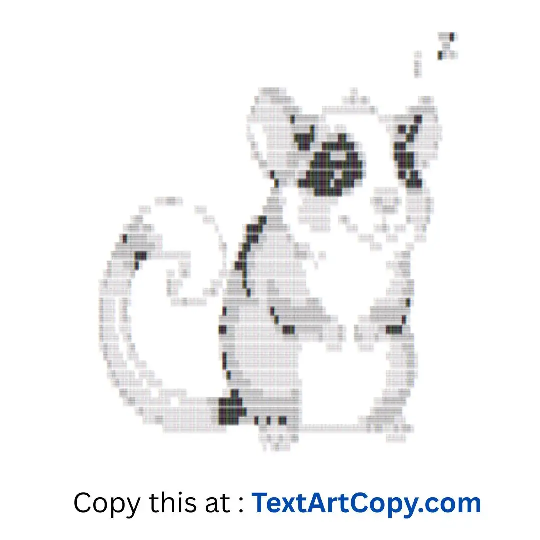 Dormouse Text Art