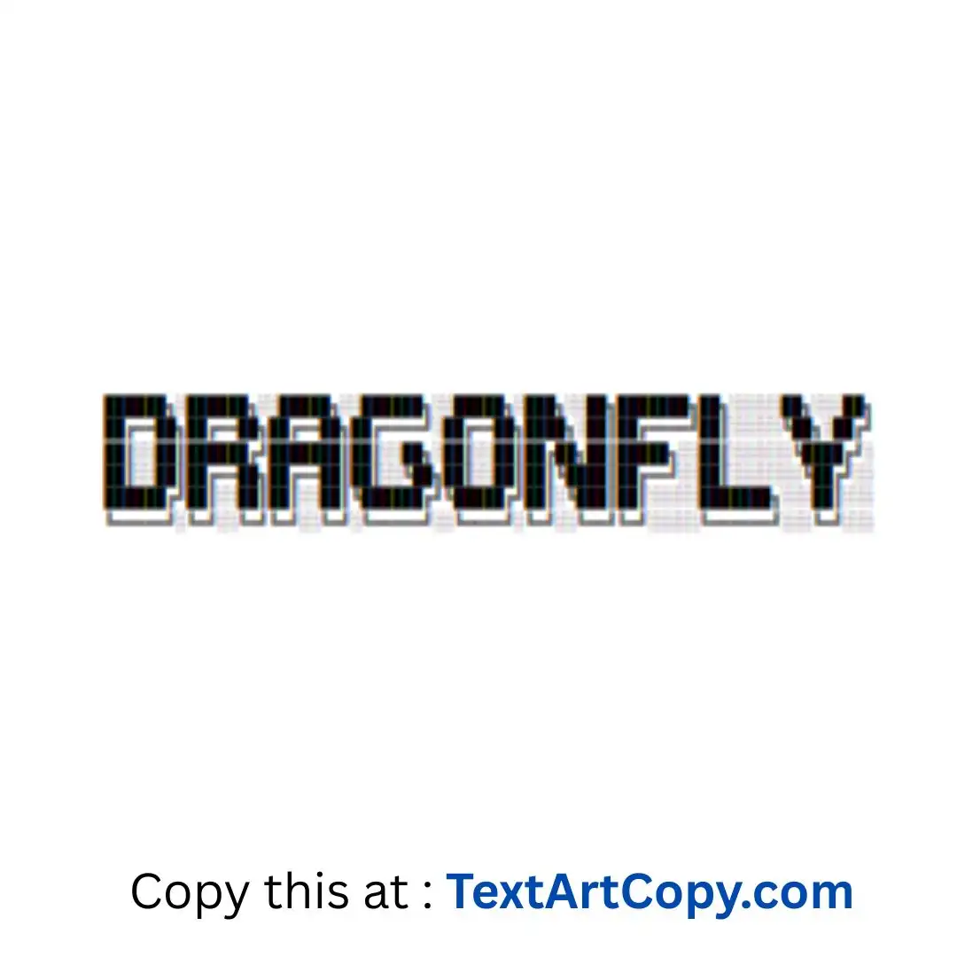 Dragonfly ASCII