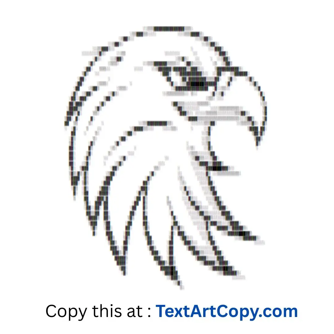 Eagle Text Art Copy