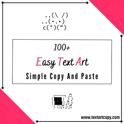 ASCII Bunny Adorable Cute Emoji Rabbit Text Art | Canvas Print