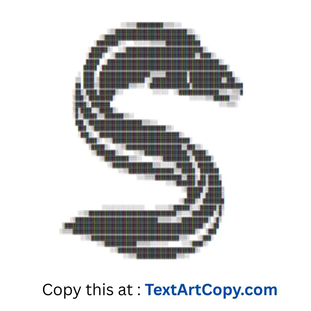 Eel ASCII Art Copy