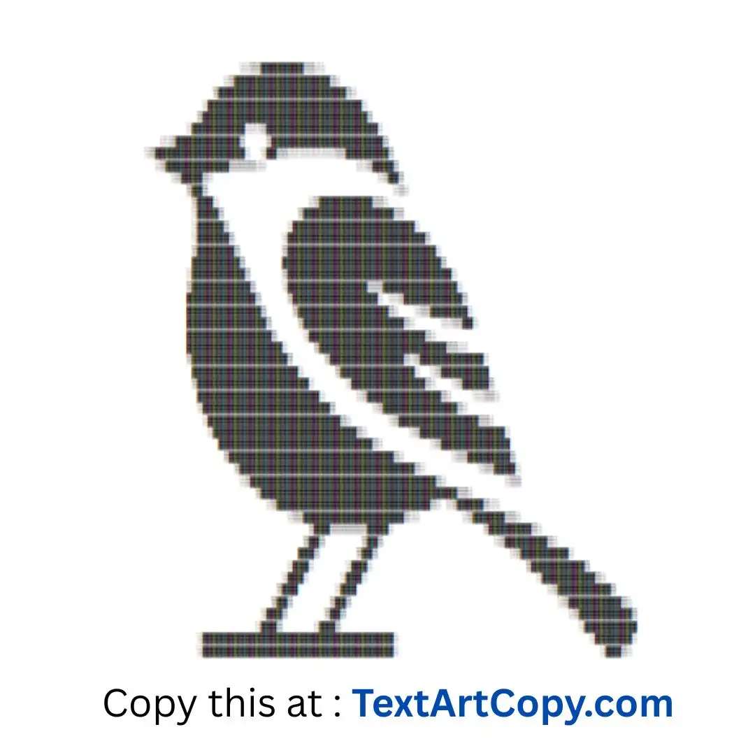 Finch Text Art Copy