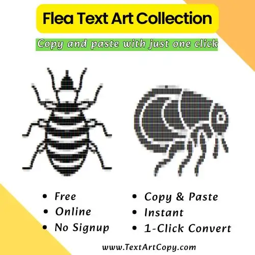 Flea Text Art Copy
