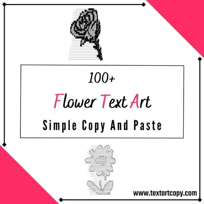 flower Text Art