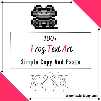 frog Text Art