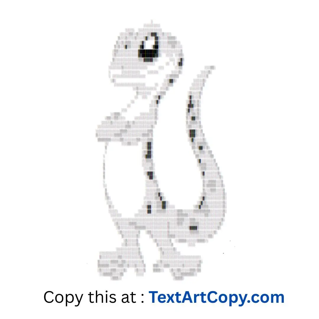Gecko ASCII Art Copy