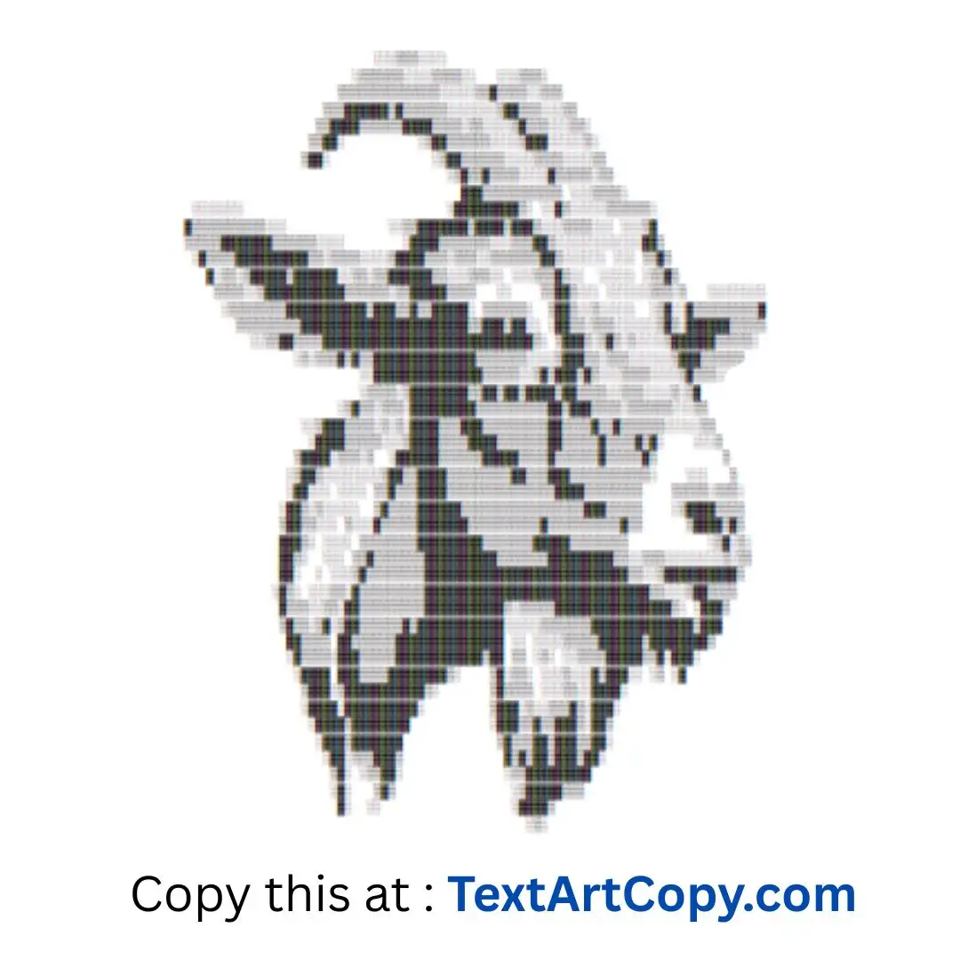 Goat Text Art Copy