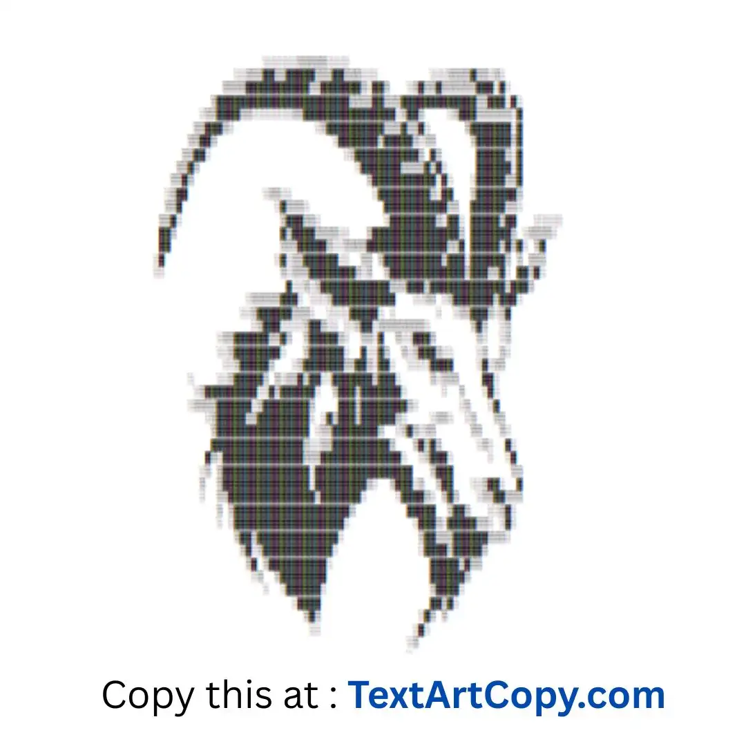 Goat ASCII