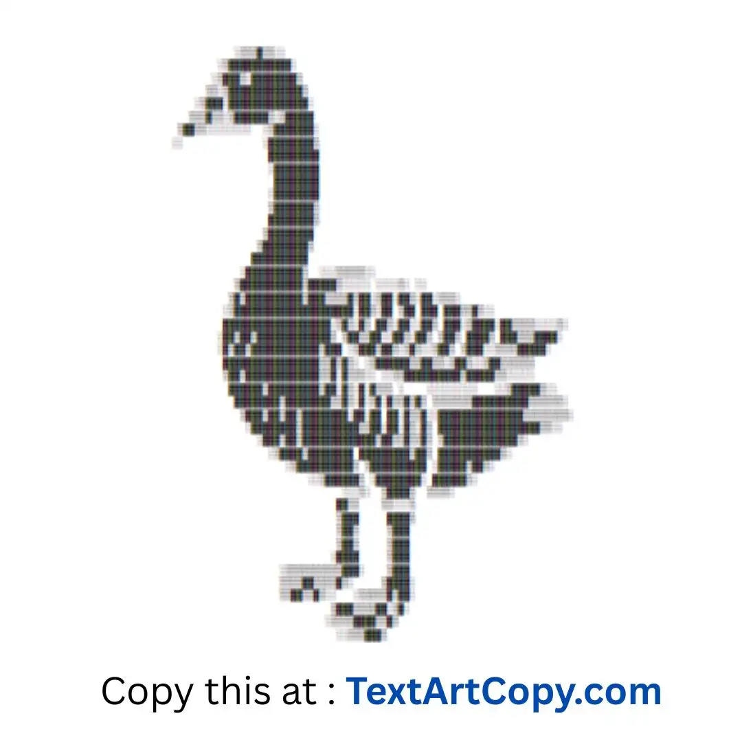 Goose Text Art Copy