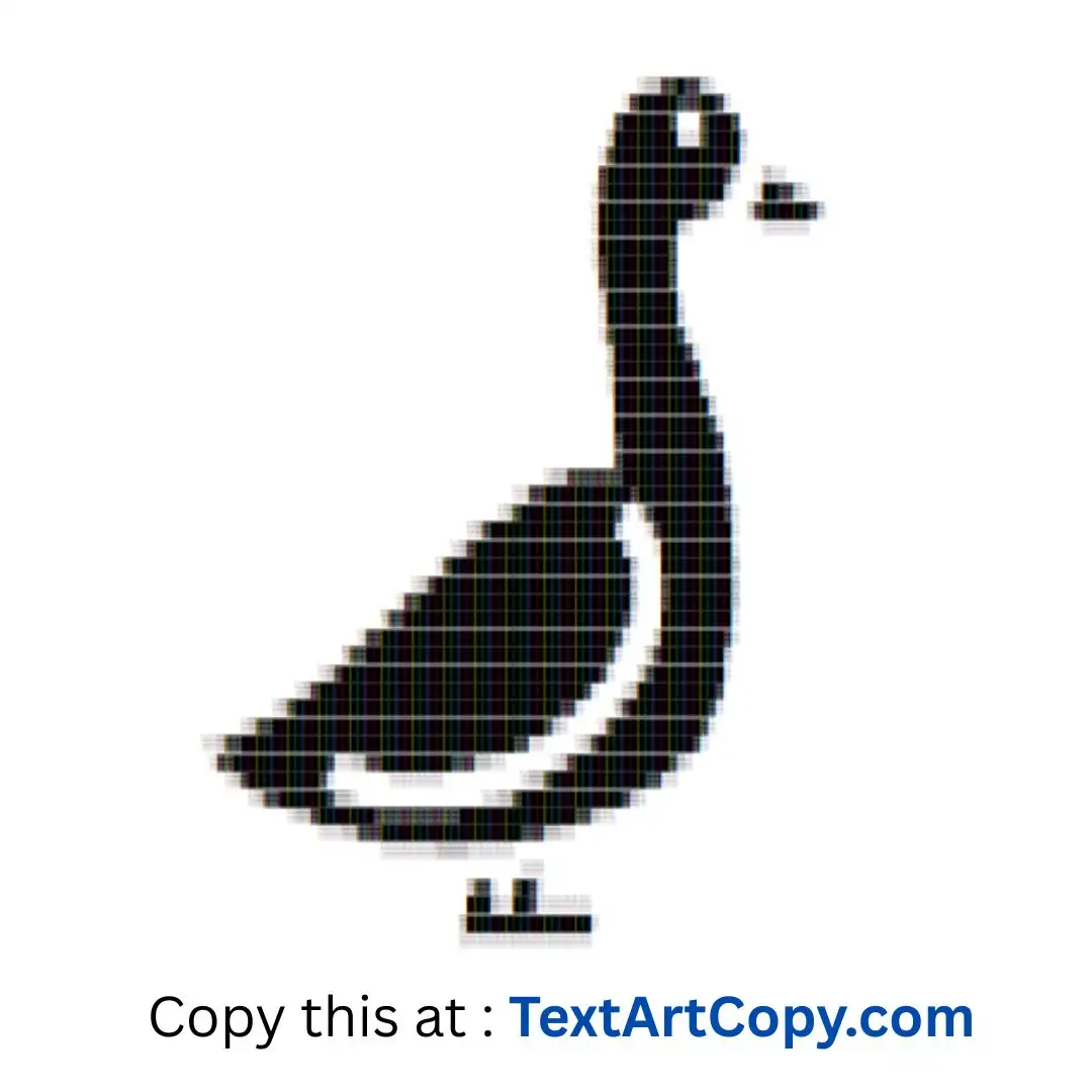 Goose ASCII