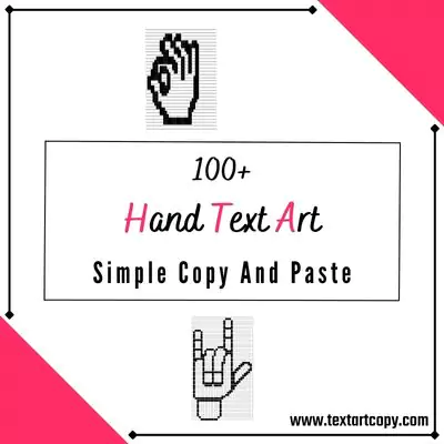 hand Text Art