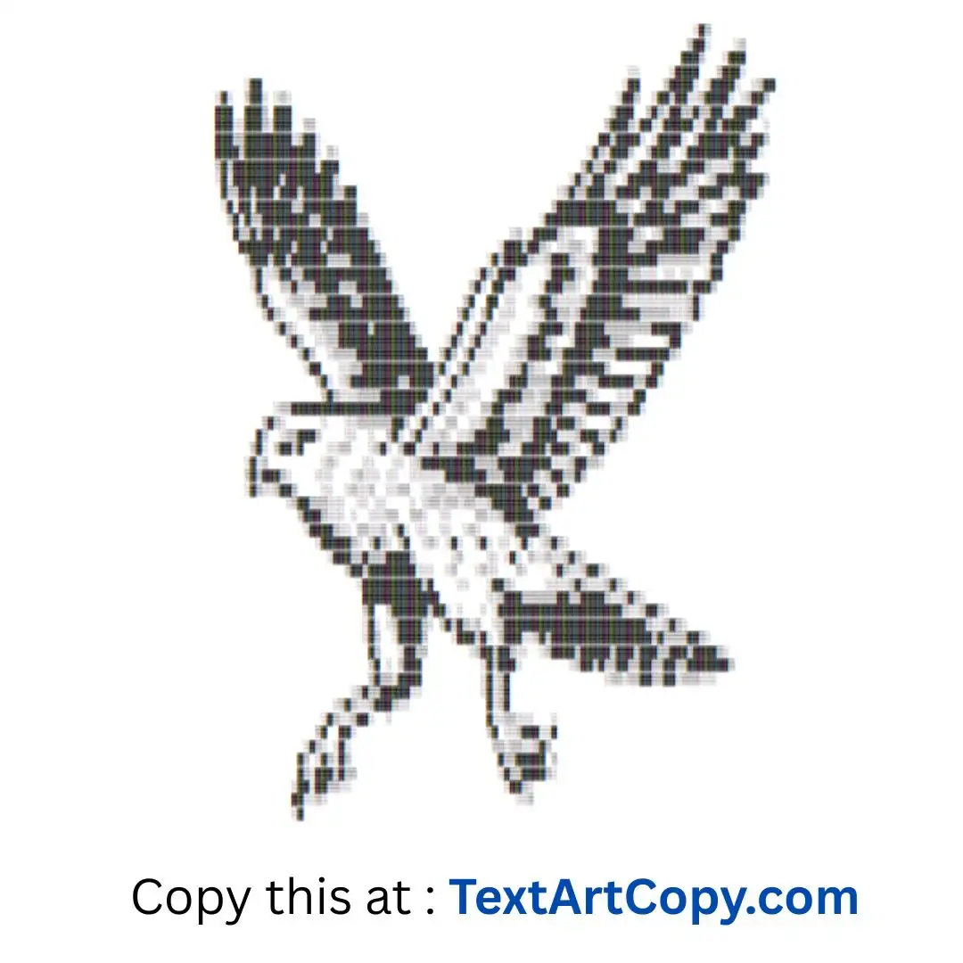 Harrier Text Art Copy