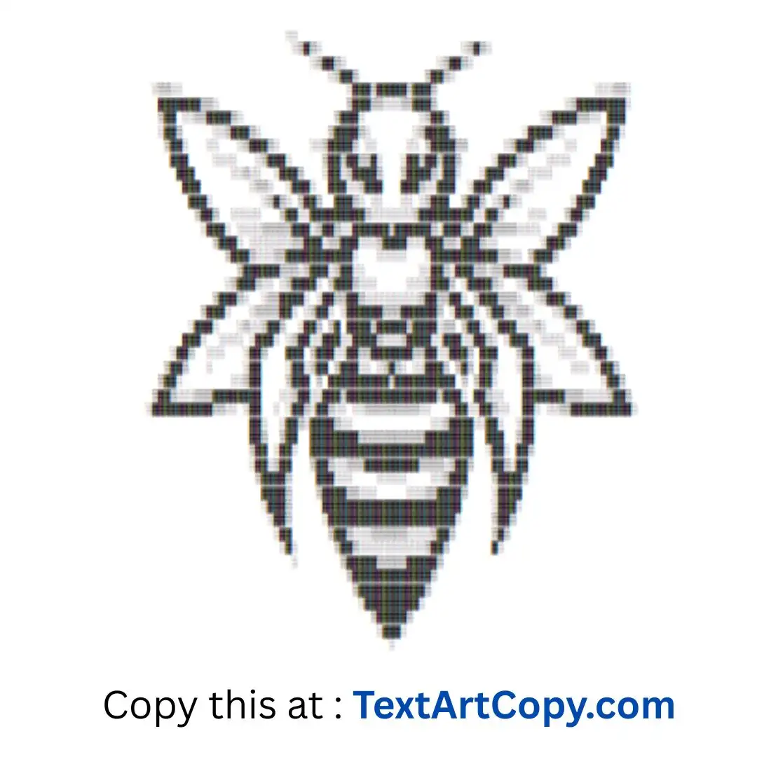 Hornet ASCII Art Copy