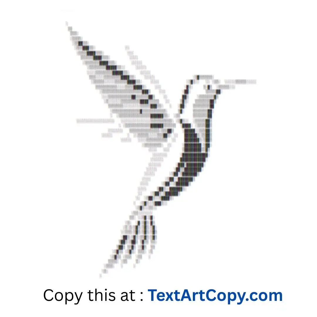 Hummingbird ASCII