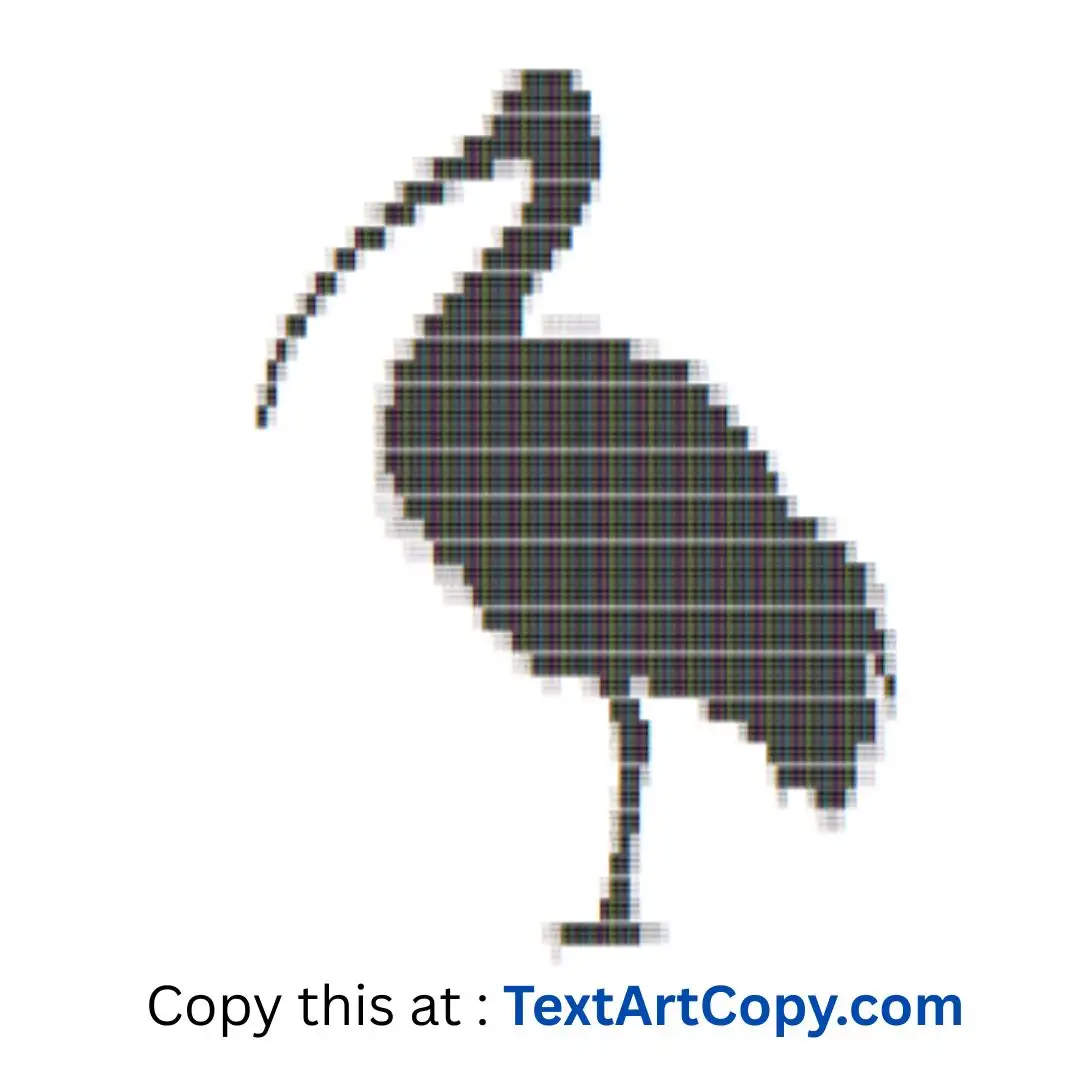 Ibis Text Art Copy