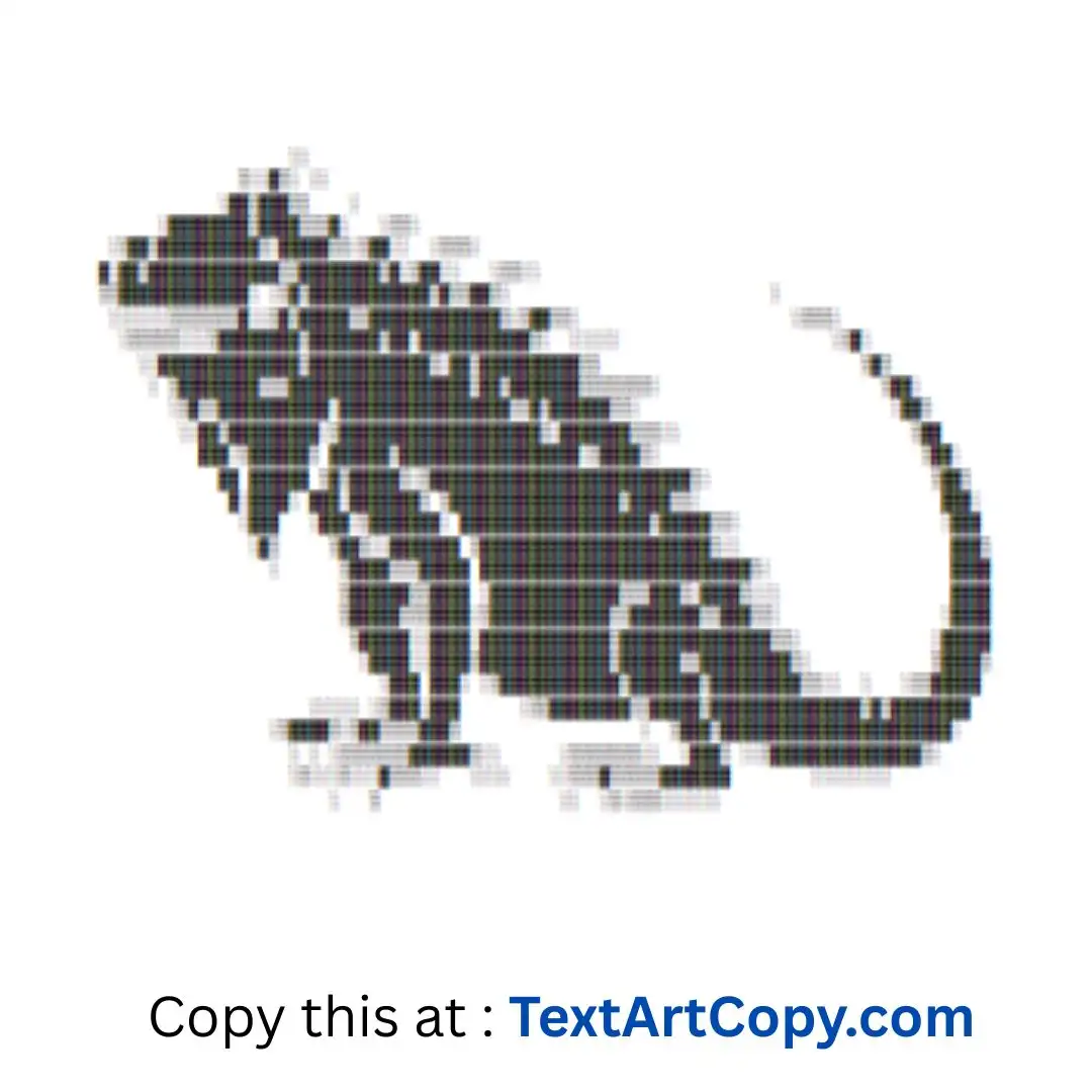 Iguana Text Art Copy