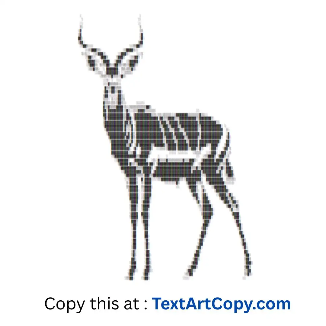 Impala ASCII Art Copy