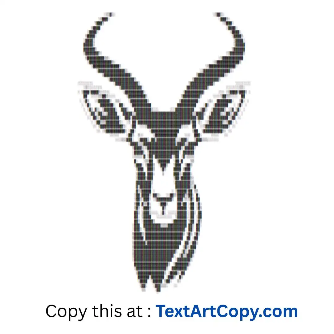 Impala Text Art